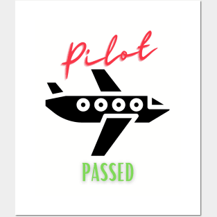 Pilot, passed Posters and Art